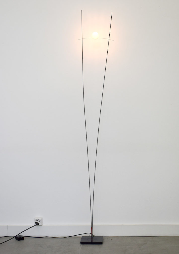 Lampe Ilios Ingo Maurer Design M, 1983 Luminaire vintage